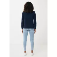   Bluza la baza gatului, Unisex, iqoniq, 2401E13565, Bumbac, Albastru navy, XS