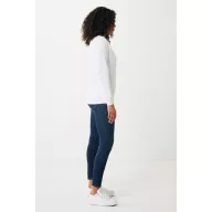   Bluza la baza gatului, Unisex, iqoniq, 2401E13572, Bumbac, Alb, S