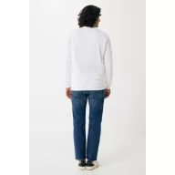   Bluza la baza gatului, Unisex, iqoniq, 2401E13572, Bumbac, Alb, S
