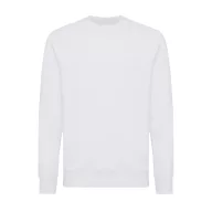   Bluza cu maneca lunga, la baza gatului, Casual, Unisex, iqoniq, 2410E21374, Bumbac, Alb recycled, XXS