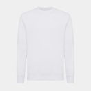 Bluza cu maneca lunga, la baza gatului, Casual, Unisex, iqoniq, 2410E21374, Bumbac, Alb recycled, XXS