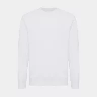  Bluza cu maneca lunga, la baza gatului, Casual, Unisex, iqoniq, 2410E21374, Bumbac, Alb recycled, XXS