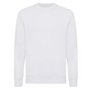 Bluza cu maneca lunga, la baza gatului, Casual, Unisex, iqoniq, 2410E21374, Bumbac, Alb recycled, XXS