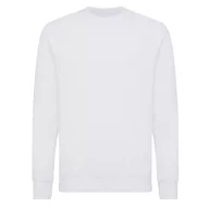   Bluza cu maneca lunga, la baza gatului, Casual, Unisex, iqoniq, 2410E21374, Bumbac, Alb recycled, XXS