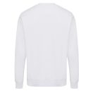 Bluza cu maneca lunga, la baza gatului, Casual, Unisex, iqoniq, 2410E21374, Bumbac, Alb recycled, XXS