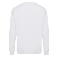   Bluza cu maneca lunga, la baza gatului, Casual, Unisex, iqoniq, 2410E21374, Bumbac, Alb recycled, XXS