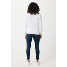 Bluza la baza gatului, Unisex, iqoniq, 2401E13576, Bumbac, Alb, 3XL