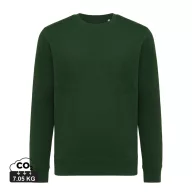   Bluza la baza gatului, Unisex, iqoniq, 2401E13580, Bumbac, Verde forest, XL