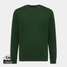 Bluza la baza gatului, Unisex, iqoniq, 2401E13582, Bumbac, Verde forest, XXL