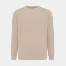 Bluza cu maneca lunga, la baza gatului, Casual, Unisex, iqoniq, 2410E21344, Bumbac, Crem dessert, XXS