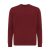 Bluza cu maneca lunga, la baza gatului, Casual, Unisex, iqoniq, 2410E21317, Bumbac, Rosu burgundy, XS