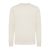 Bluza cu maneca lunga, la baza gatului, Casual, Unisex, iqoniq, 2410E21372, Bumbac, Crem natur, XXS