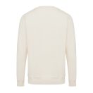 Bluza cu maneca lunga, la baza gatului, Casual, Unisex, iqoniq, 2410E21372, Bumbac, Crem natur, XXS