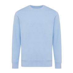   Bluza la baza gatului, Unisex, iqoniq, 2401E13594, Bumbac, Albastru sky, M