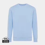   Bluza la baza gatului, Unisex, iqoniq, 2401E13594, Bumbac, Albastru sky, M