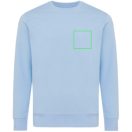 Bluza cu maneca lunga, la baza gatului, Casual, Unisex, iqoniq, 2410E21383, Bumbac, Portocaliu sky, XXS