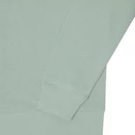   Bluza cu maneca lunga, la baza gatului, Casual, Unisex, iqoniq, 2410E21353, Bumbac, Verde ice, XXS