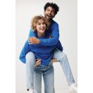 Bluza Unisex, 2502E10682, iqoniq, Bumbac, Albastru royal, L