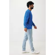 Bluza Unisex, 2502E10686, iqoniq, Bumbac, Albastru royal, XS