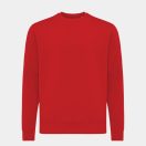 Bluza cu maneca lunga, la baza gatului, Casual, Unisex, iqoniq, 2410E21376, Bumbac, Rosu, M