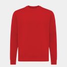 Bluza cu maneca lunga, la baza gatului, Casual, Unisex, iqoniq, 2410E21382, Bumbac, Rosu, XXS