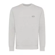   Bluza la baza gatului, Unisex, iqoniq, 2401E13603, Bumbac, Gri light, M