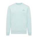 Bluza Unisex, 2502E10658, iqoniq, Bumbac, Albastru mint, L