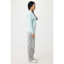 Bluza Unisex, 2502E10658, iqoniq, Bumbac, Albastru mint, L