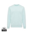Bluza Unisex, 2502E10659, iqoniq, Bumbac, Albastru mint, M