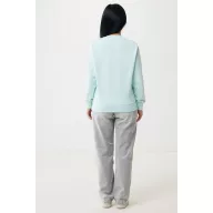 Bluza Unisex, 2502E10660, iqoniq, Bumbac, Albastru mint, S