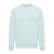 Bluza Unisex, 2502E10661, iqoniq, Bumbac, Albastru mint, XL