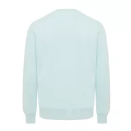 Bluza Unisex, 2502E10661, iqoniq, Bumbac, Albastru mint, XL