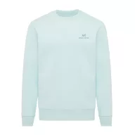 Bluza Unisex, 2502E10664, iqoniq, Bumbac, Albastru mint, XXS