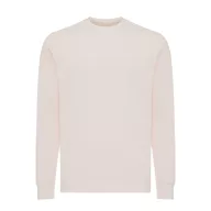   Bluza cu maneca lunga, la baza gatului, Casual, Unisex, iqoniq, 2410E21328, Bumbac, Roz cloud, XXS