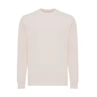   Bluza cu maneca lunga, la baza gatului, Casual, Unisex, iqoniq, 2410E21328, Bumbac, Roz cloud, XXS
