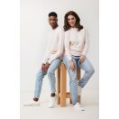 Bluza cu maneca lunga, la baza gatului, Casual, Unisex, iqoniq, 2410E21328, Bumbac, Roz cloud, XXS