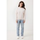 Bluza cu maneca lunga, la baza gatului, Casual, Unisex, iqoniq, 2410E21328, Bumbac, Roz cloud, XXS