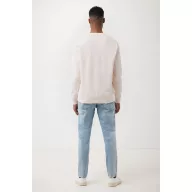   Bluza cu maneca lunga, la baza gatului, Casual, Unisex, iqoniq, 2410E21328, Bumbac, Roz cloud, XXS