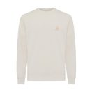 Bluza cu maneca lunga, la baza gatului, Casual, Unisex, iqoniq, 2410E21359, Bumbac, Crem, XXL