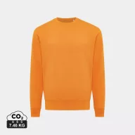 Bluza Unisex, 2502E10672, iqoniq, Bumbac, Portocaliu, XXS