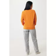 Bluza Unisex, 2502E10672, iqoniq, Bumbac, Portocaliu, XXS