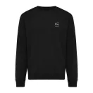 Bluza, iqoniq, 2610E16144, Unisex, Bumbac, Negru, M