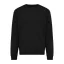 Bluza, iqoniq, 2610E16146, Unisex, Bumbac, Negru, XL