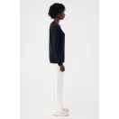 Bluza, iqoniq, 2610E16148, Unisex, Bumbac, Negru, XXL