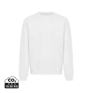 Bluza, iqoniq, 2610E16254, Unisex, Bumbac, Alb, 5XL