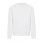 Bluza, iqoniq, 2610E16257, Unisex, Bumbac, Alb, S