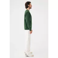 Bluza, iqoniq, 2610E16167, Unisex, Bumbac, Verde Forest, L