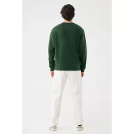 Bluza, iqoniq, 2610E16174, Unisex, Bumbac, Verde Forest, 3XL