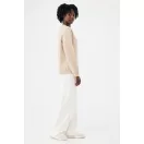 Bluza, iqoniq, 2610E16159, Unisex, Bumbac, Bej Dessert, L