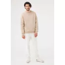 Bluza, iqoniq, 2610E16162, Unisex, Bumbac, Bej Dessert, XL